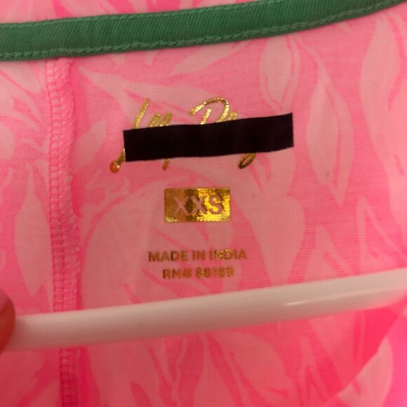 Lilly Pulitzer Mercer Dress Women's Size XXS in Rousseau Pink Tulip To Tango - Picture 3 of 5